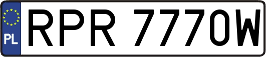 RPR7770W
