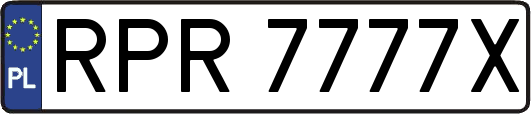RPR7777X