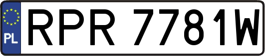 RPR7781W