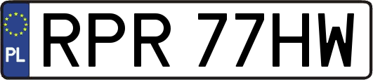 RPR77HW