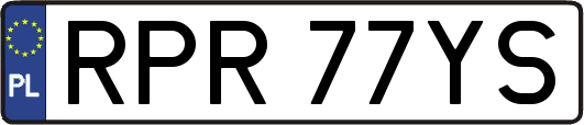 RPR77YS