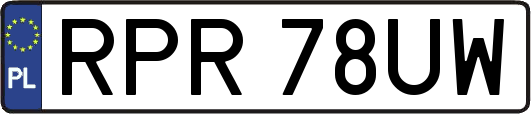 RPR78UW