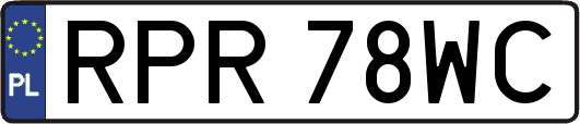RPR78WC
