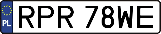 RPR78WE