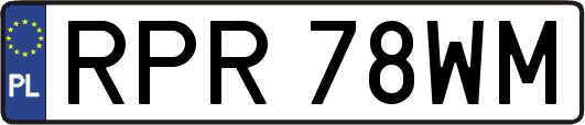 RPR78WM