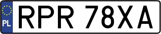 RPR78XA
