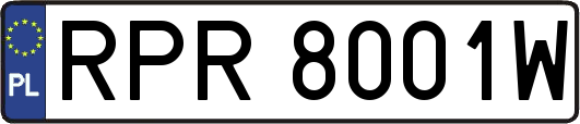 RPR8001W