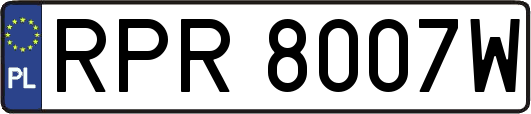 RPR8007W