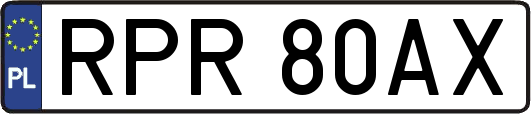 RPR80AX
