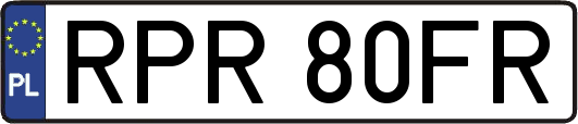 RPR80FR