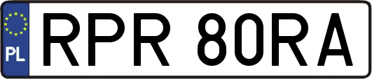 RPR80RA