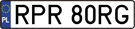 RPR80RG