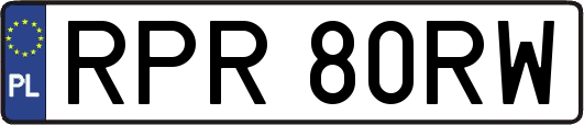RPR80RW