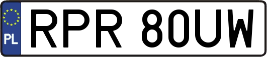 RPR80UW