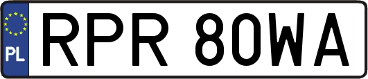 RPR80WA