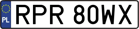 RPR80WX