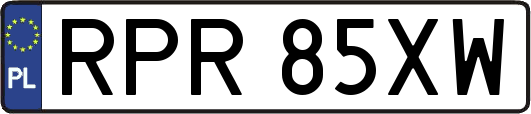 RPR85XW