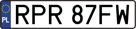 RPR87FW