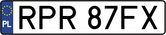RPR87FX