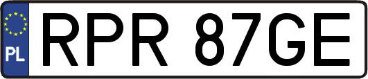 RPR87GE