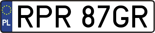 RPR87GR