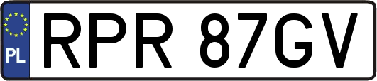 RPR87GV