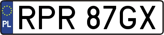 RPR87GX