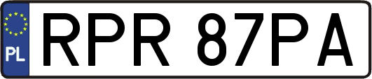 RPR87PA
