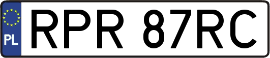 RPR87RC