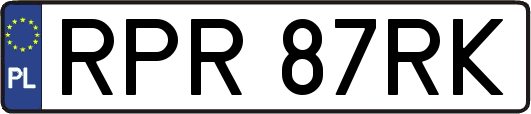 RPR87RK