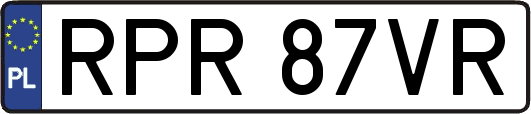RPR87VR