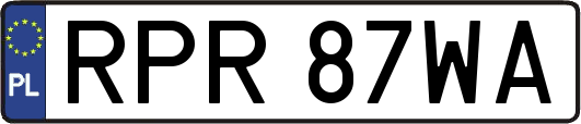 RPR87WA