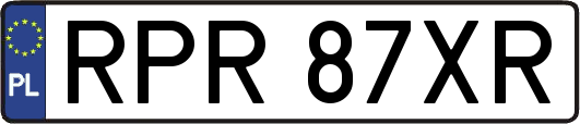 RPR87XR