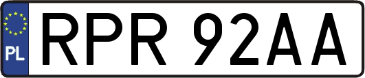 RPR92AA