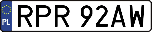 RPR92AW