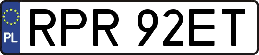 RPR92ET