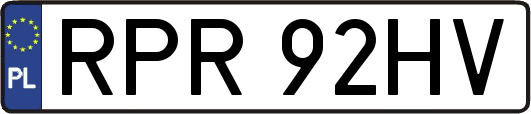 RPR92HV