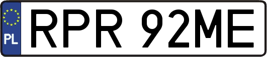 RPR92ME