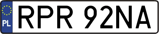 RPR92NA