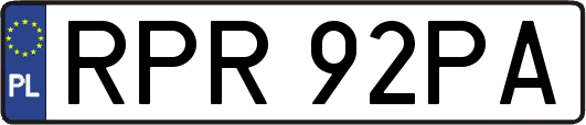 RPR92PA