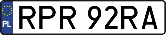 RPR92RA