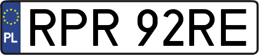 RPR92RE