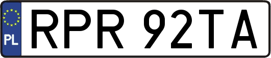 RPR92TA