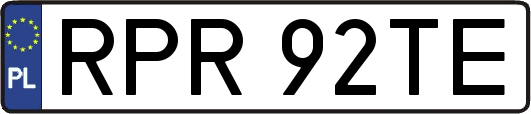RPR92TE