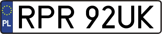 RPR92UK