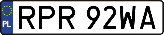 RPR92WA