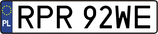 RPR92WE