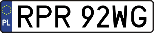 RPR92WG