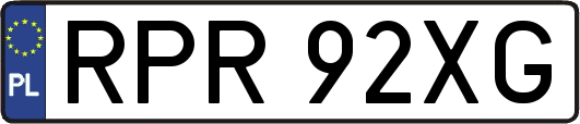RPR92XG