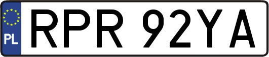 RPR92YA